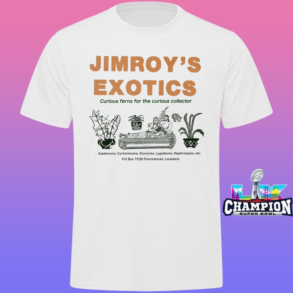 Jimroy’s Exotics Curious Ferns For The Curious Collector Shirt