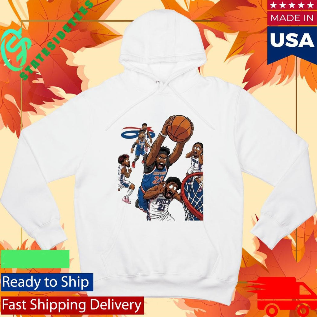 Josh Hart Monster Dunk Knicks Shirt
