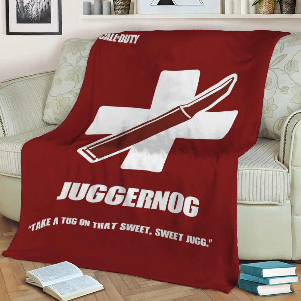 Juggernog Fleece Throw Blanket