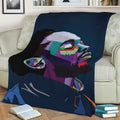 Kendrick Lamar WPAP PopArt Fleece Throw Blanket