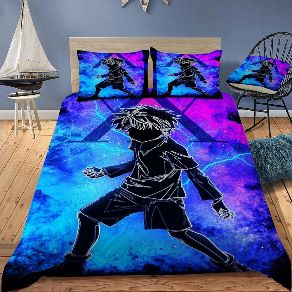 Killua hunter x hunter Bedding Set (Duvet Cover & Pillow Shams)