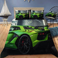 Lamborghini Aventador SVJ Bedding Set (Duvet Cover & Pillow Shams)