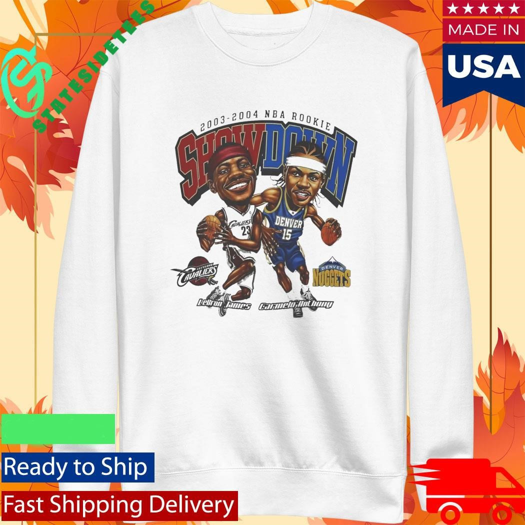 LeBron James Carmelo Anthony Rookie Showdown Shirt