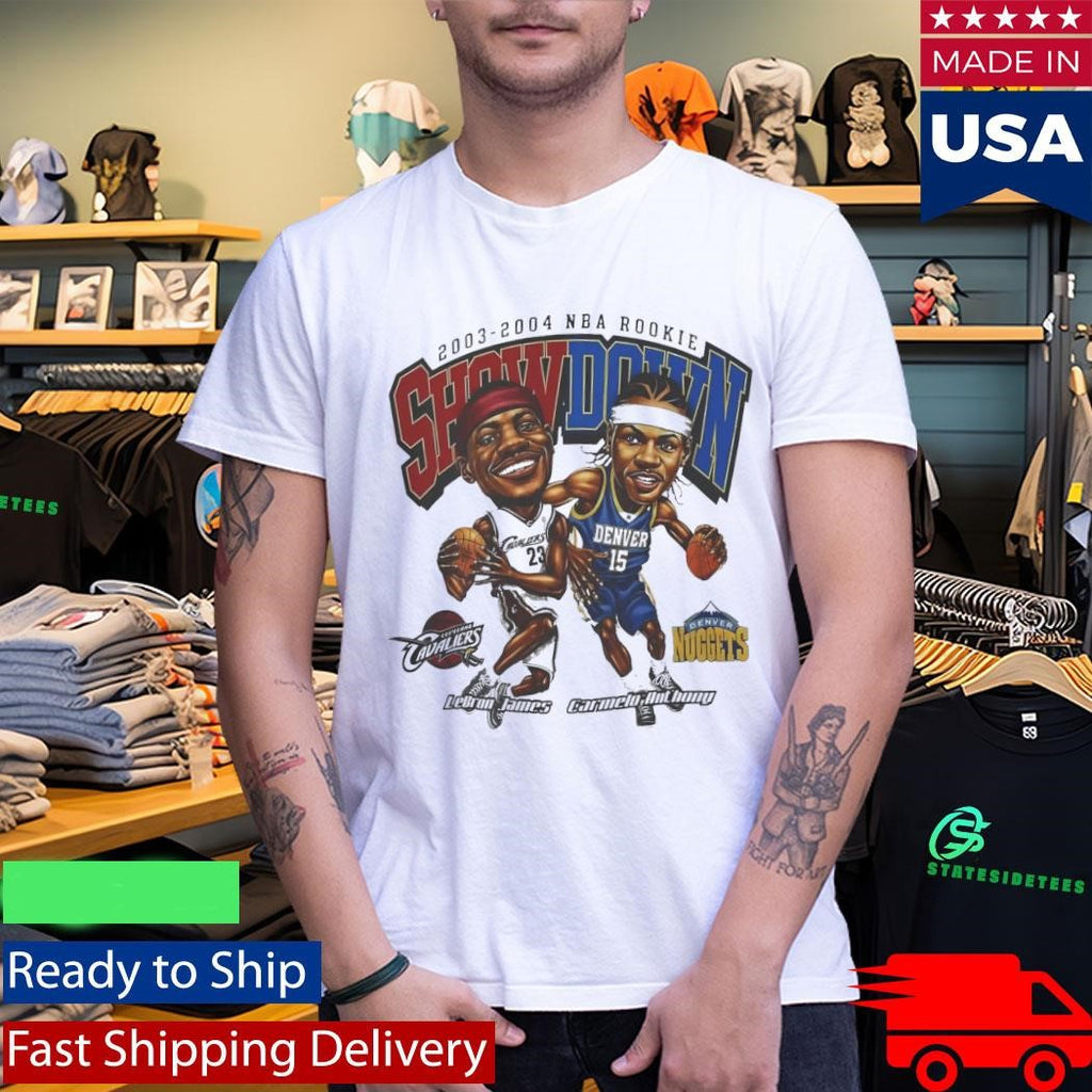 LeBron James Carmelo Anthony Rookie Showdown Shirt