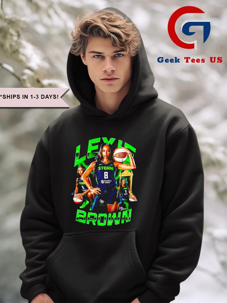 Lexie Storm player Seattle Storm WNBA graphic shirt