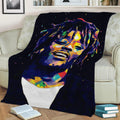 Lil Uzi Vert Fleece Throw Blanket
