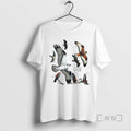 Limited Edition Field Guide To Raptors Mens White Tee