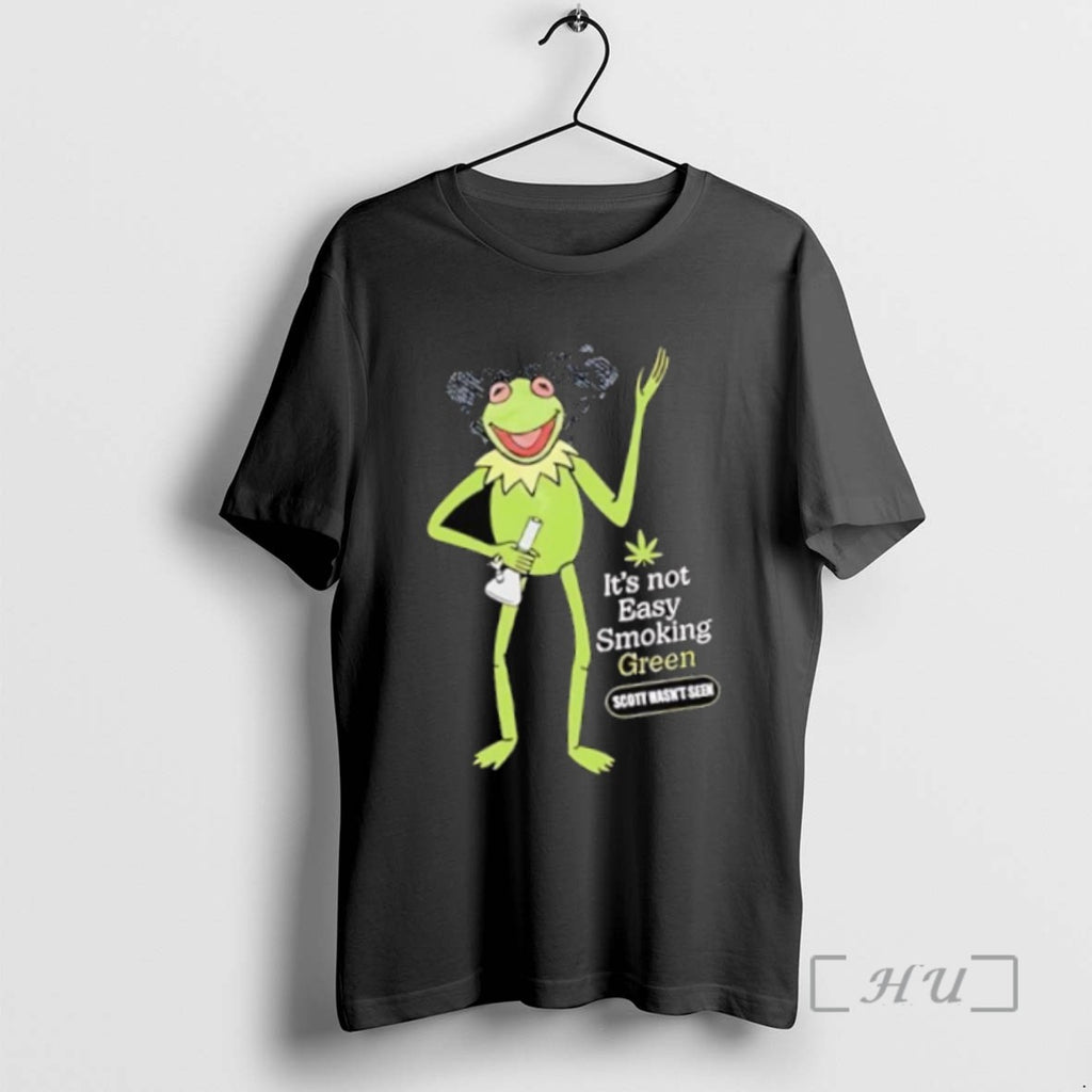 Limited Edition Frog Its Not Easy Smoking Green