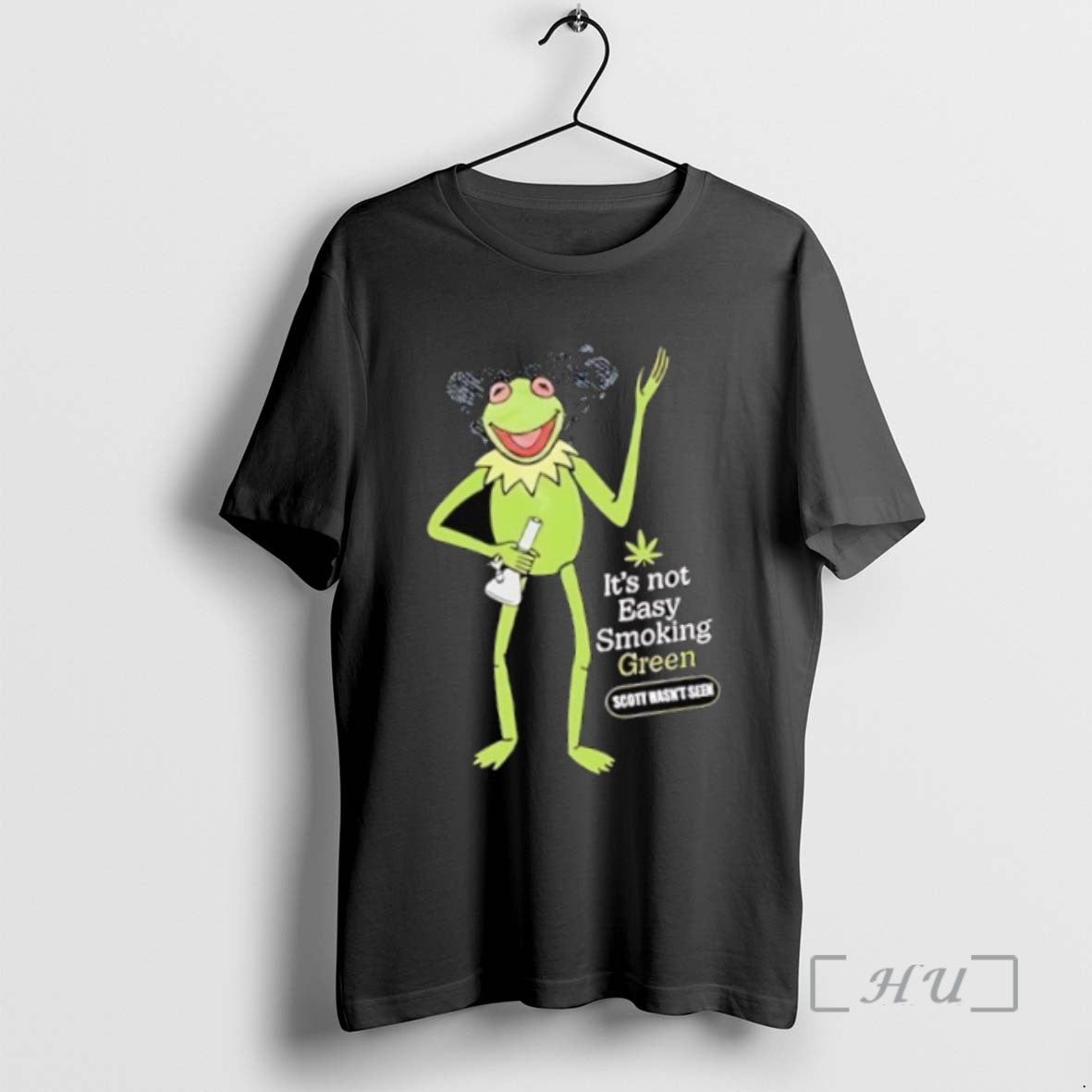 Limited Edition Frog Its Not Easy Smoking Green