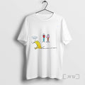 Limited Edition Fuck Your Carpet Dog Cartoon Mens White Tee