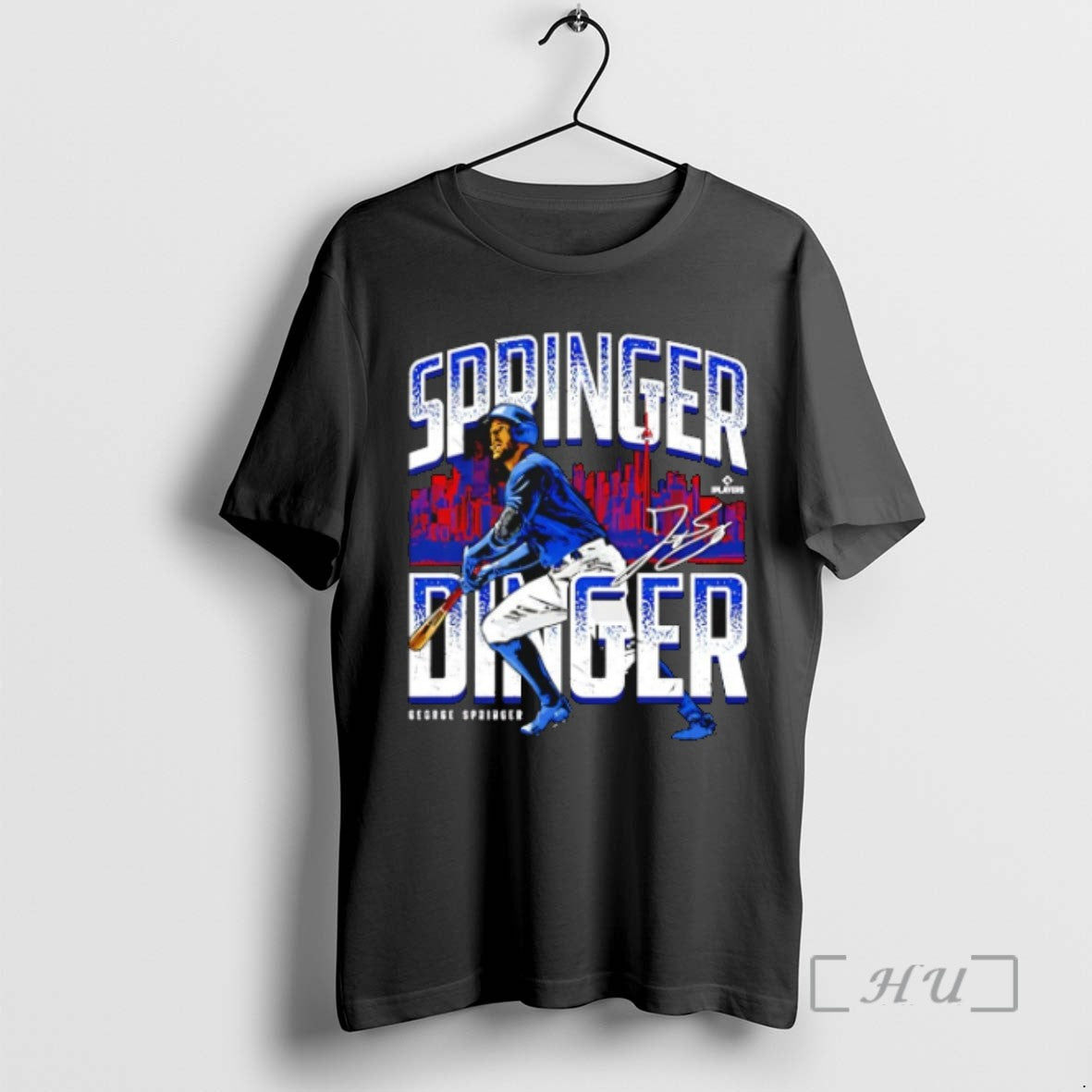 Limited Edition George Springer Toronto Blue Jays Springer Dinger Skyline