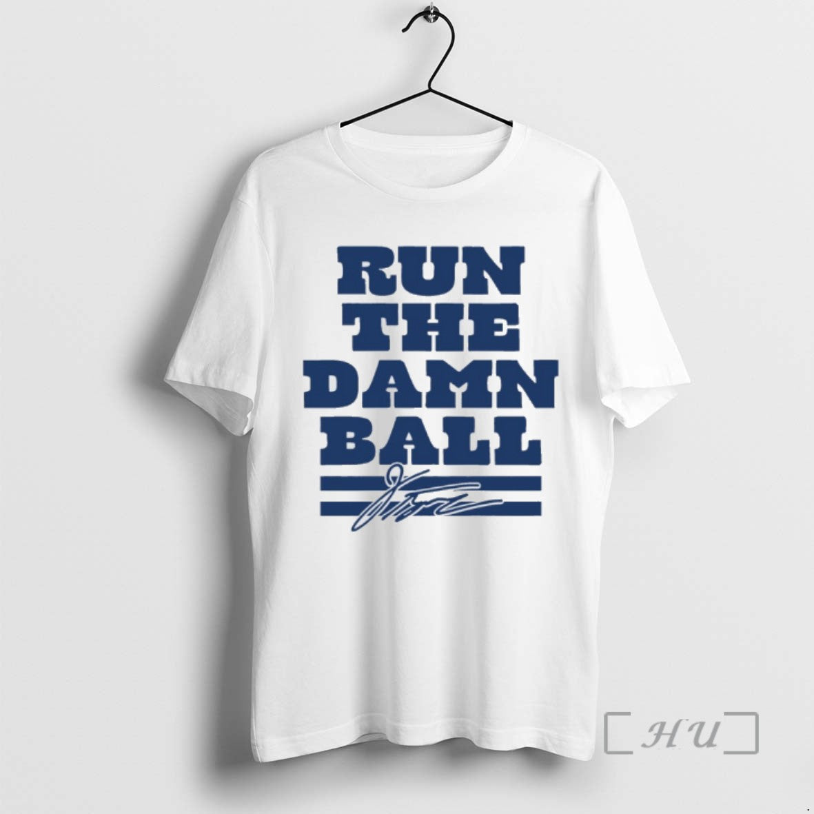 Limited Edition Jonathan Taylor Indianapolis Colts Run The Damn Ball Signature