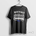 Limited Edition Los Angeles Dodgers Back To Back National League Champions Skyline City T Shirts