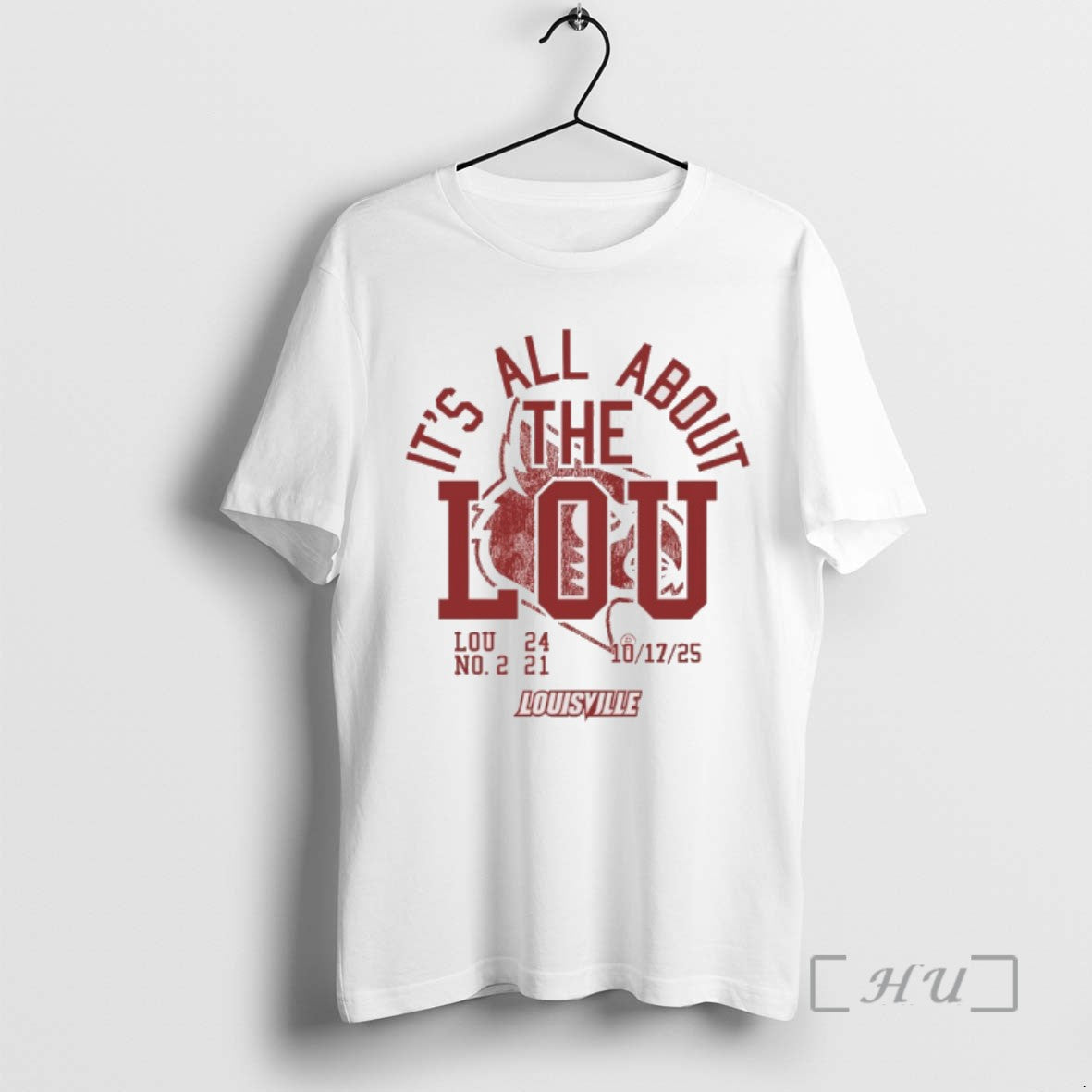 Limited Edition Louisville Football Its All About The Lou Cardinals Beat Hurricanes 24 21