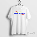 Limited Edition Mariann Bell Wearing Nice Work Pal Logo