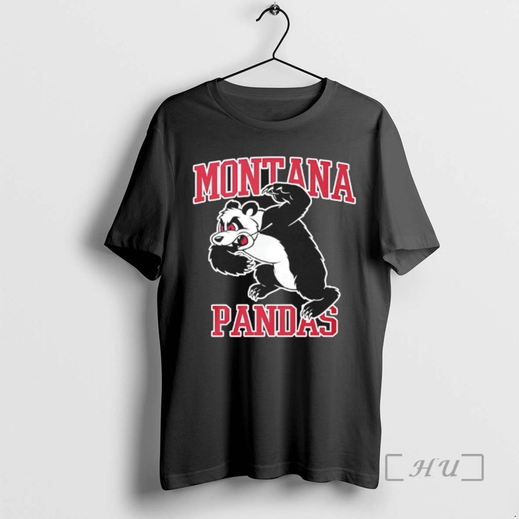 Limited Edition Montana Pandas Cartoon