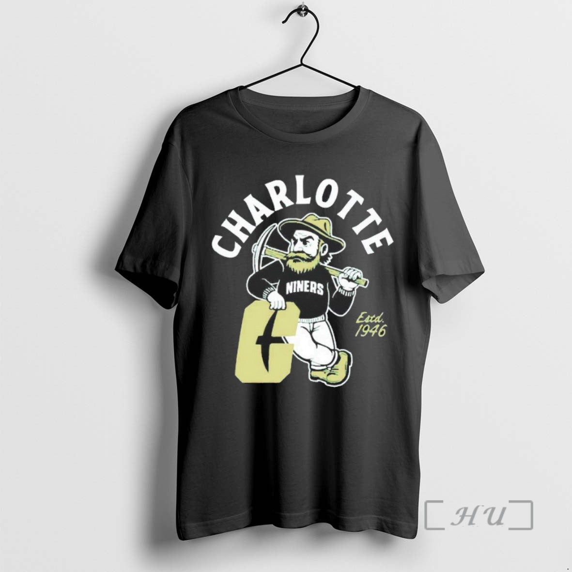 Limited Edition Norm The Niner Charlotte 49ers Football Estd 1946 Mascot Blackshirt T Shirts Sweater