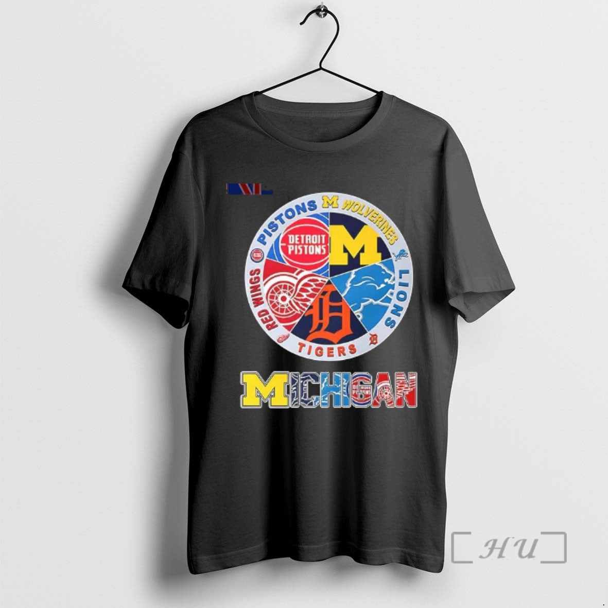 Limited Edition Pistons Wolverines Lions Tigers Red Wings Michigan Sports Logo