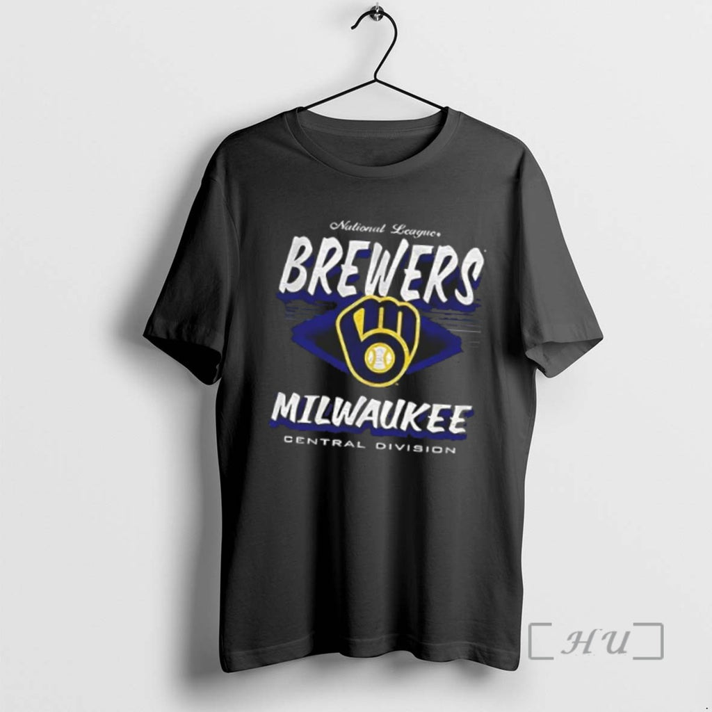 Limited Edition Premium National League Milwaukee Brewers Central Division Logo Retro