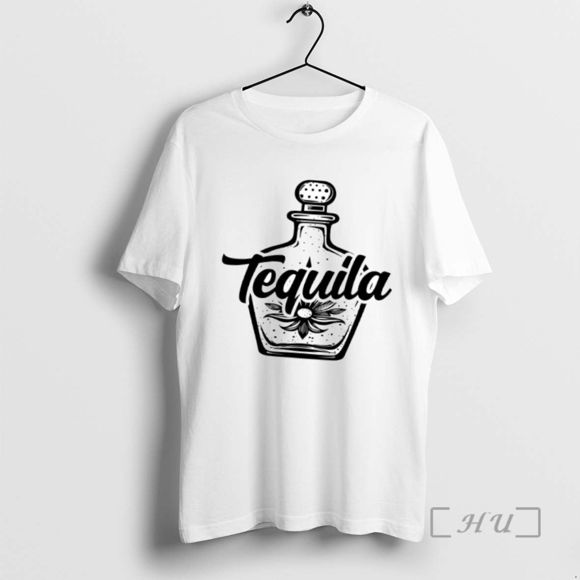 Limited Edition Premium Tequila Halloween Black White