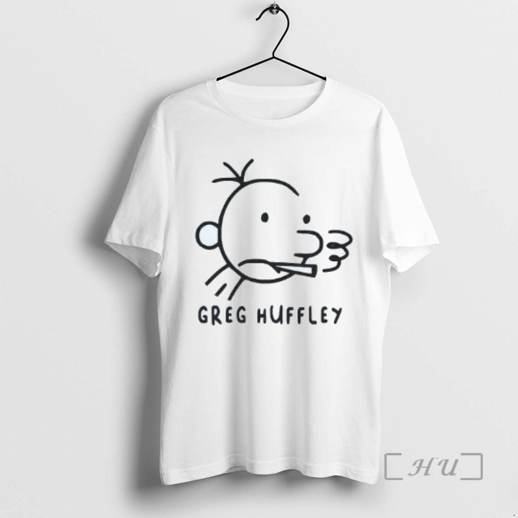 Limited Edition Rodrick Heffley Smoking Draw Mens White Tee