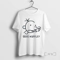 Limited Edition Rodrick Heffley Smoking Draw Mens White Tee