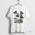 Limited Edition Sea Lions And Seals Eared Seals And True Seals Mens White Tee