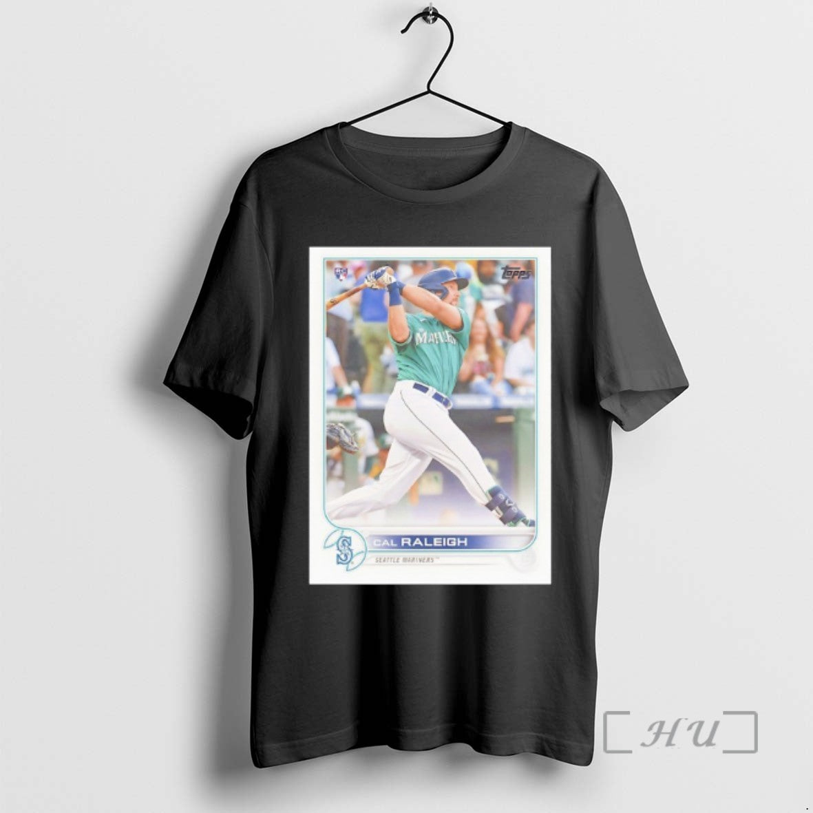 Limited Edition Seattle Mariners Cal Raleigh Topps Baseball Card Player