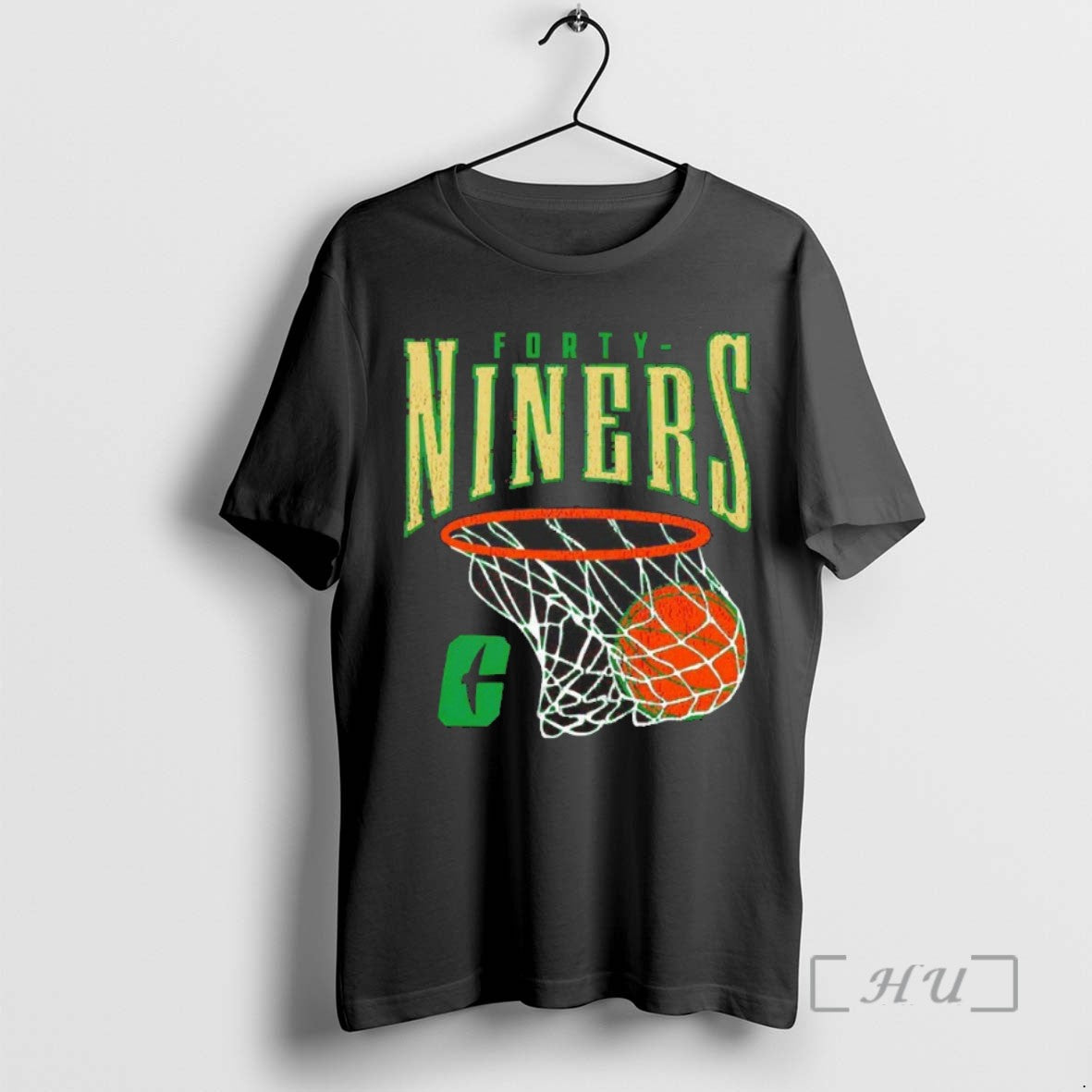 Limited Edition Unc Charlotte 49ers Hoops Forty Niners Blackshirt