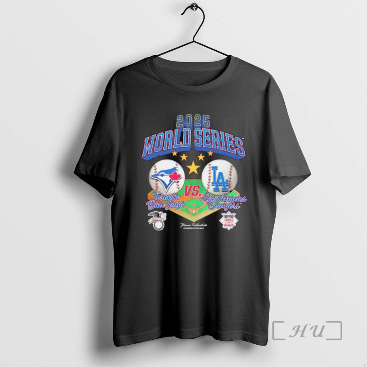 Limited Edition World Series 2025 Toronto Blue Jays Vs La Dodgers Logo Baseball T Shirts