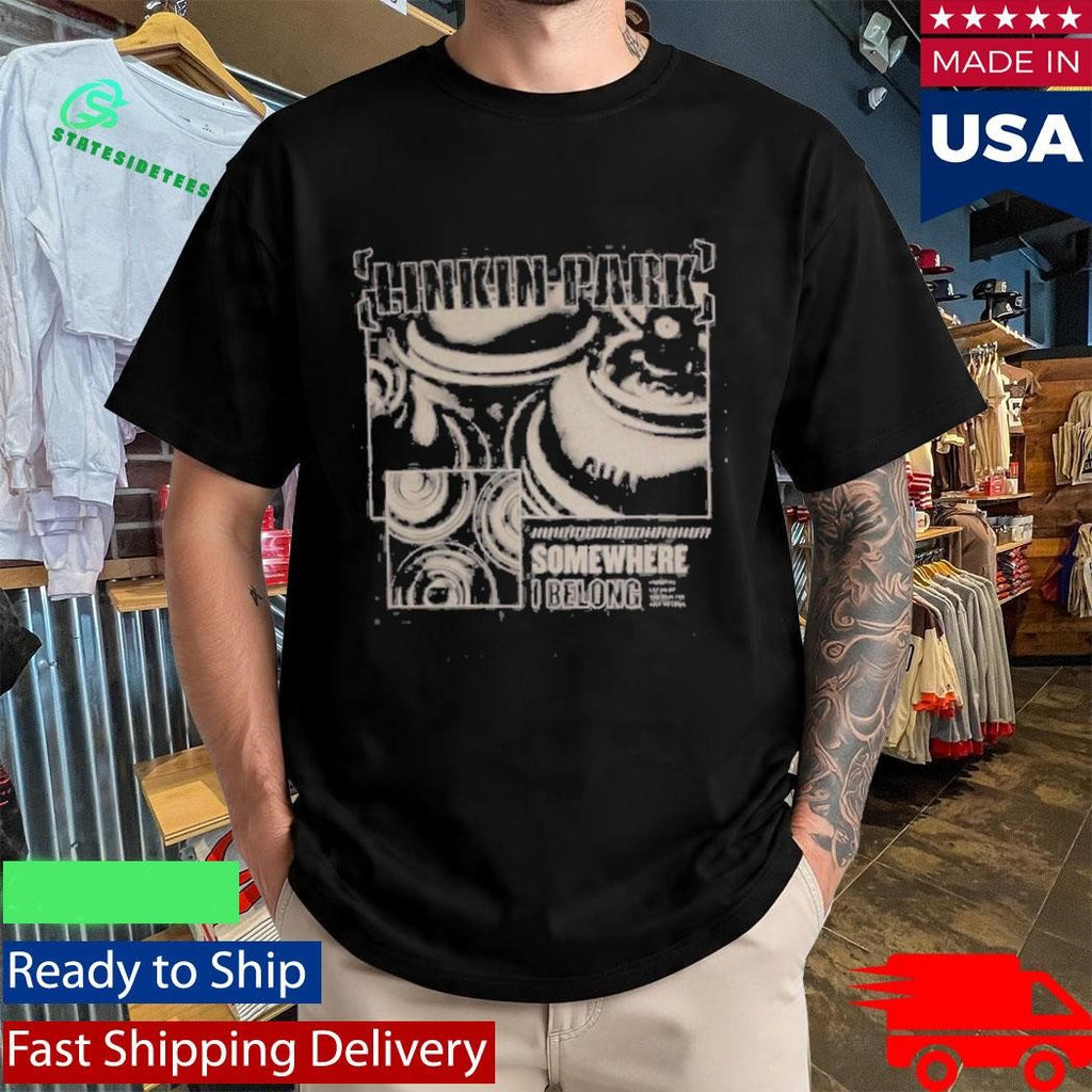 Linkin Park Somewhere I Belong Vintage Loose Shirt