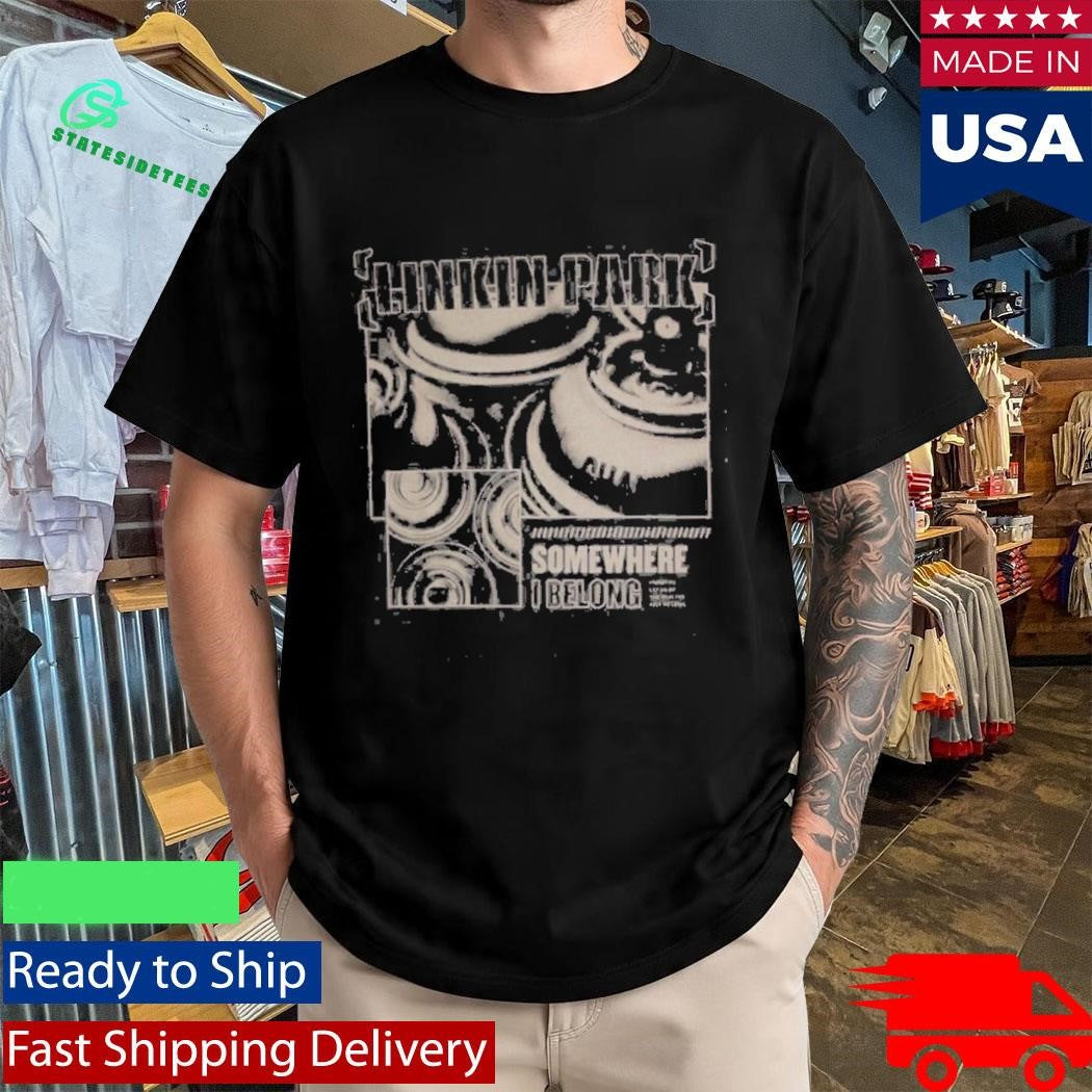 Linkin Park Somewhere I Belong Vintage Loose Shirt