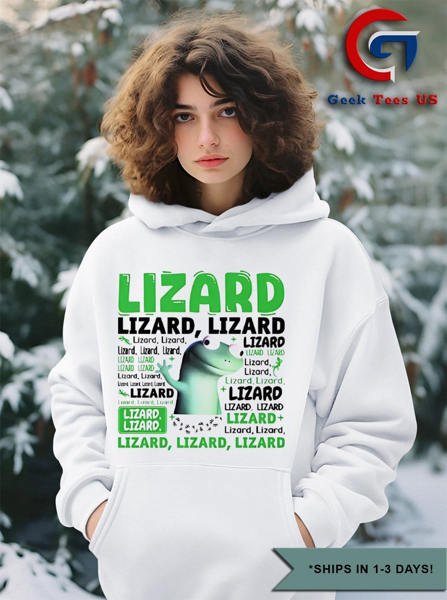 Lizard lizard lizard meme shirt