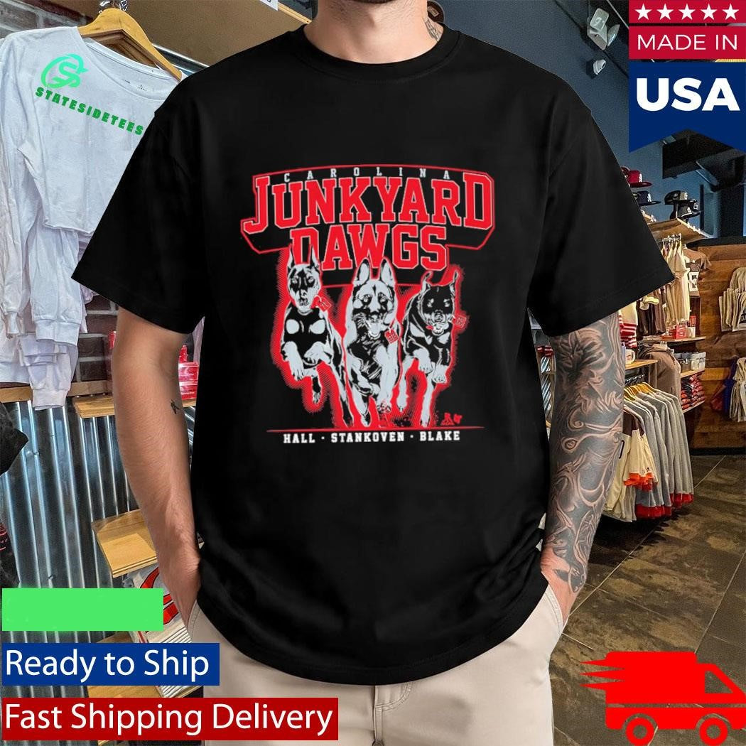 Logan Stankoven, Taylor Hall, & Jackson Blake Junkyard Dawgs Shirt