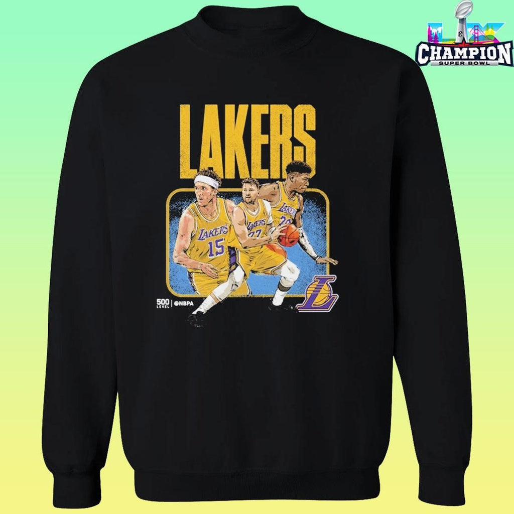 Los Angeles Lakers 2026 Playoffs Trio Shirt