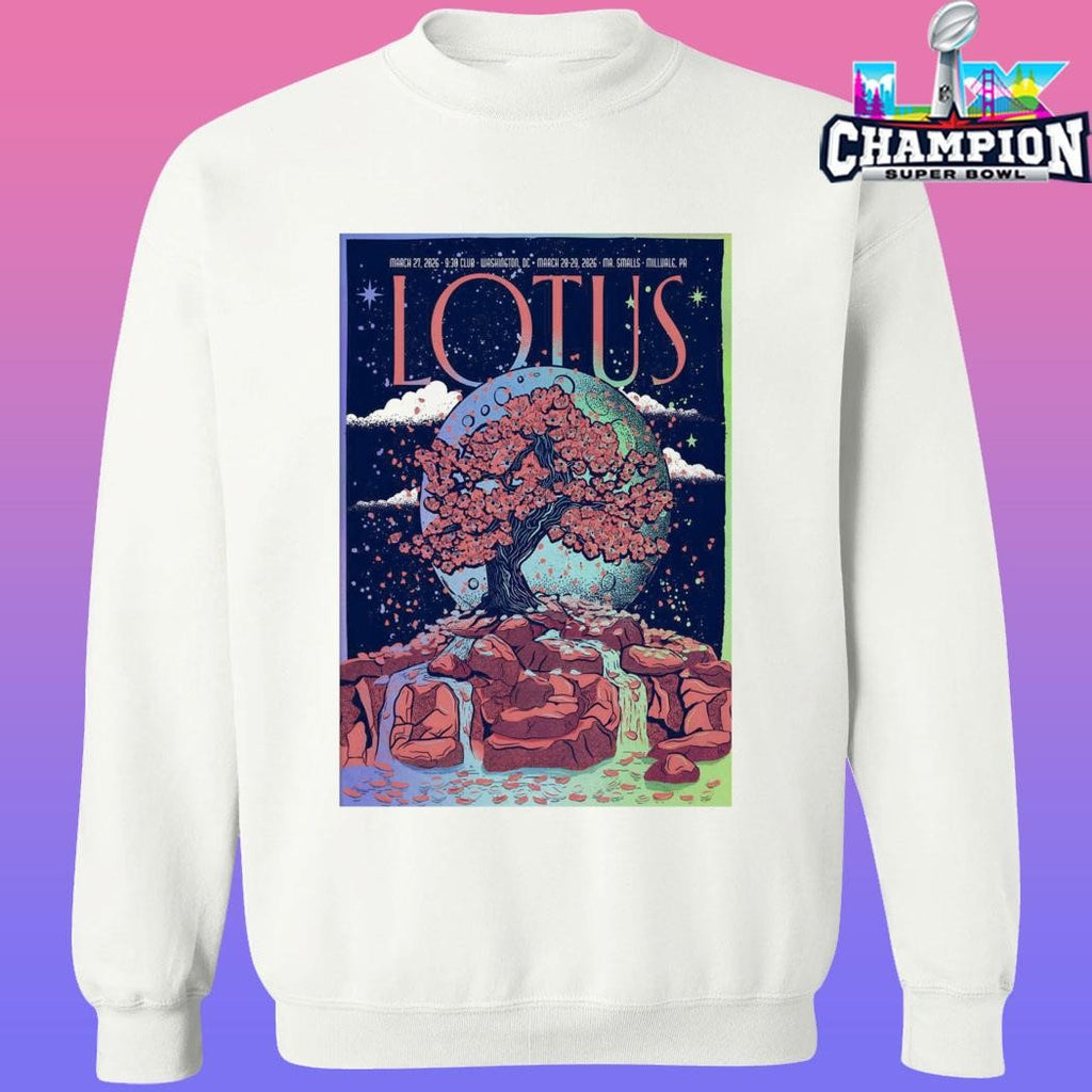 Lotus Mar 27 2026 9 30 Club In Washington Dc Shirt