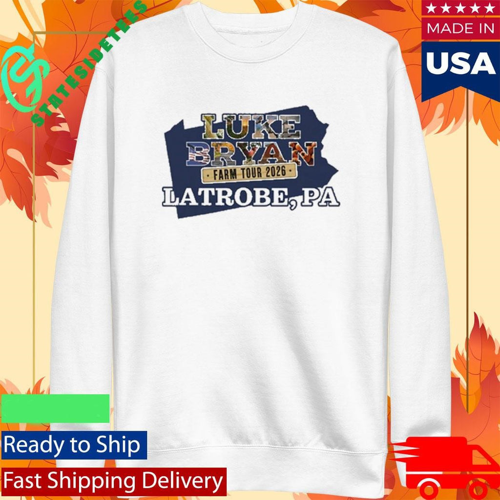 Luke Bryan Farm Tour 2026 in Latrobe, PA Shirt