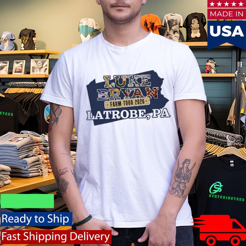 Luke Bryan Farm Tour 2026 in Latrobe, PA Shirt