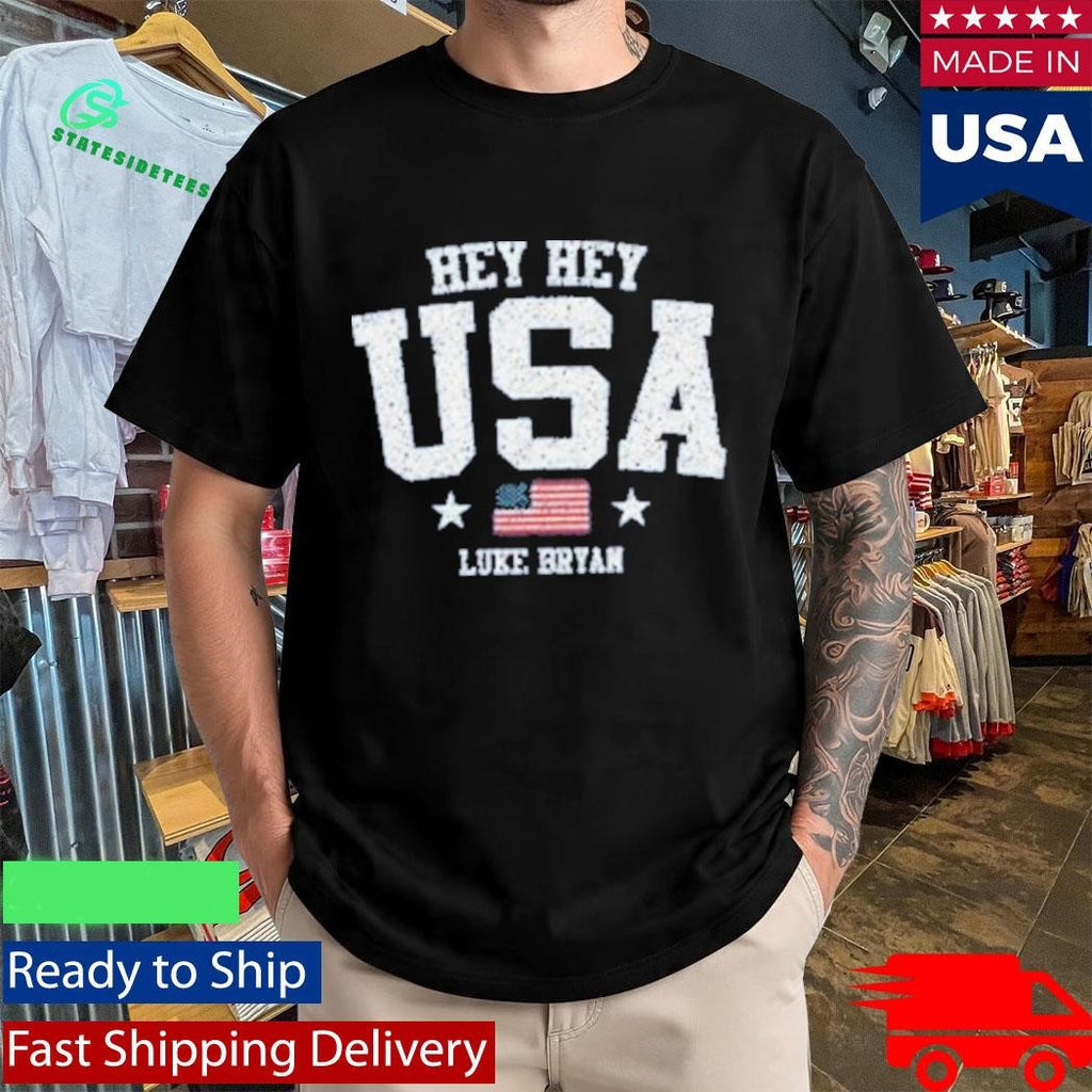 Luke Bryan Hey Hey Usa Shirt