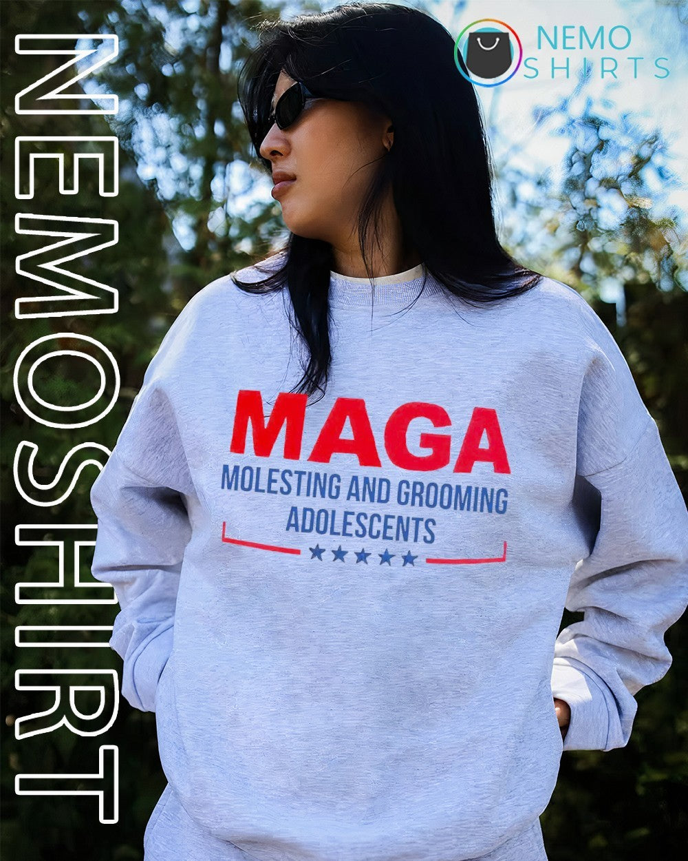 MAGA molesting and grooming adolescents shirt