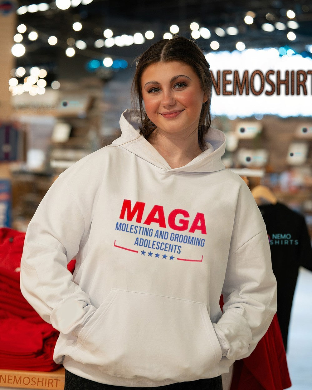 MAGA molesting and grooming adolescents shirt