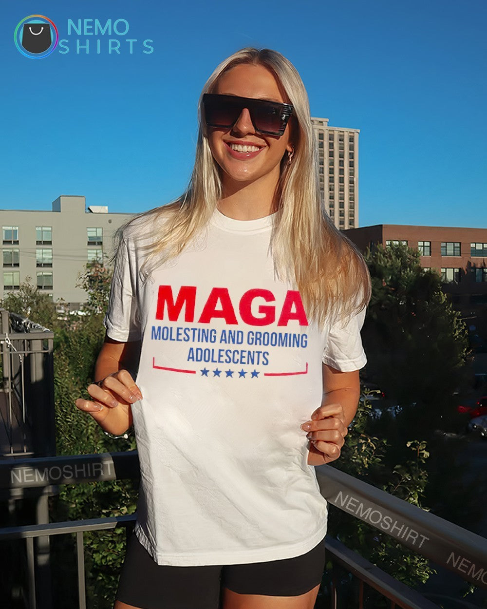 MAGA molesting and grooming adolescents shirt