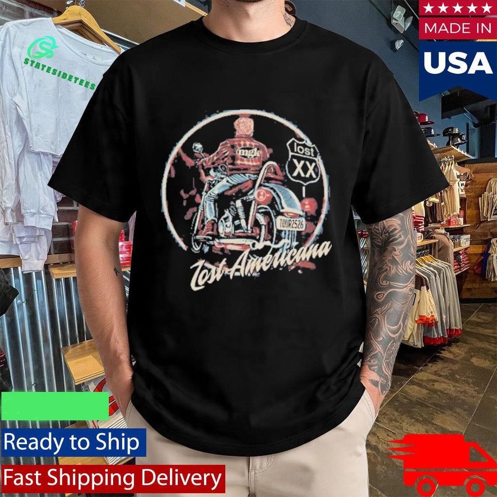 Machine Gunkelly Motorcycle Tour Shirt
