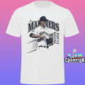 Mariners Logan Gilbert Pitcher Catches Ball In Shirt