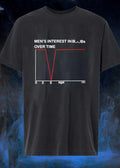 Mens Interest in Boobs Over Time Age Shirt