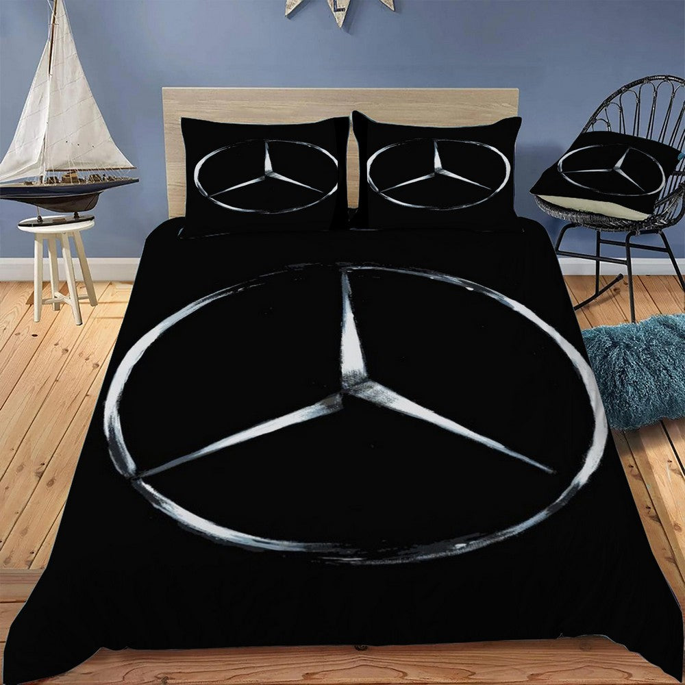 Mercedes artwork Bedding Set (Duvet Cover & Pillow Shams)
