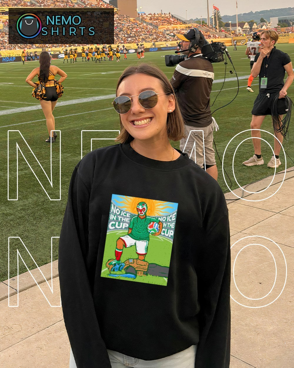 Mexican Luchador 2026 FIFA World Cup no Ice in the cup shirt