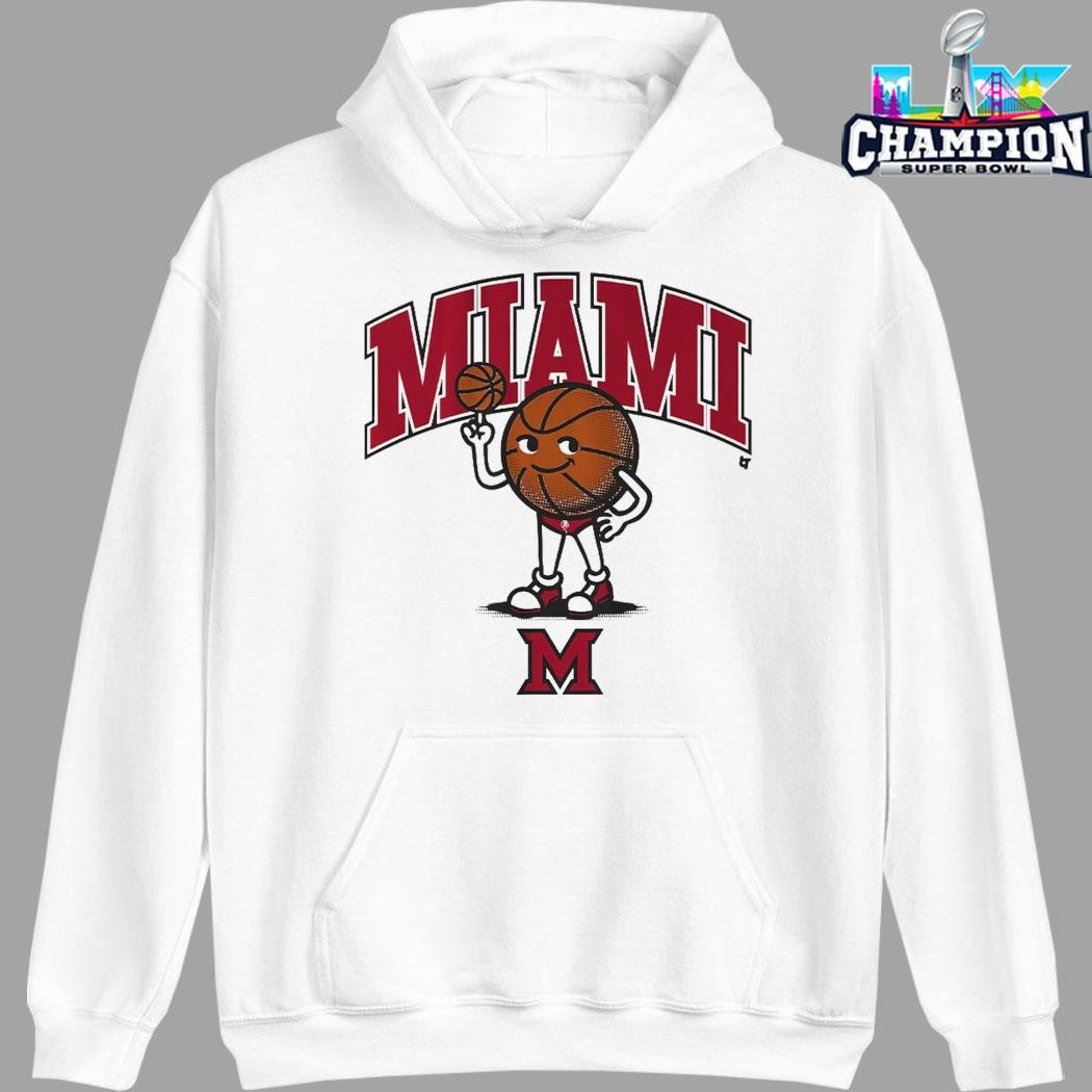 Miami Oh Redhawks Swimsuit Basketball Shirt
