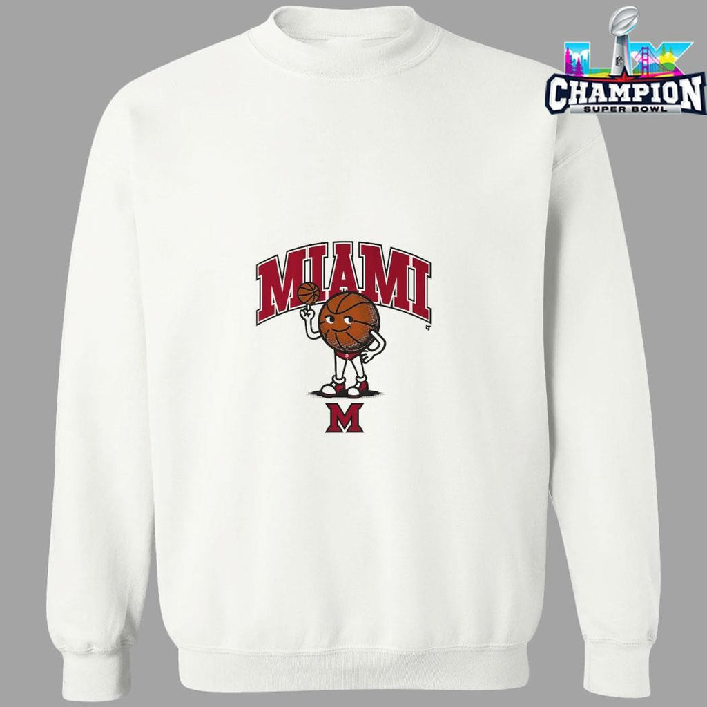 Miami Oh Redhawks Swimsuit Basketball Shirt