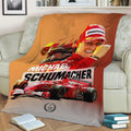 Michael Schumacher Fleece Throw Blanket